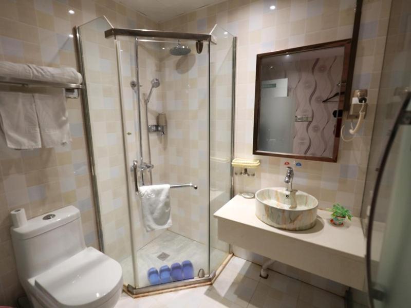 Greentree Alliance Shanghai Minhang District Hongqiao Hub Huanghua Road Hotel المظهر الخارجي الصورة